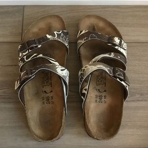 Birki by Birkenstock in Salina.  Size 38 (US 7/7.5).  Almost new condition.